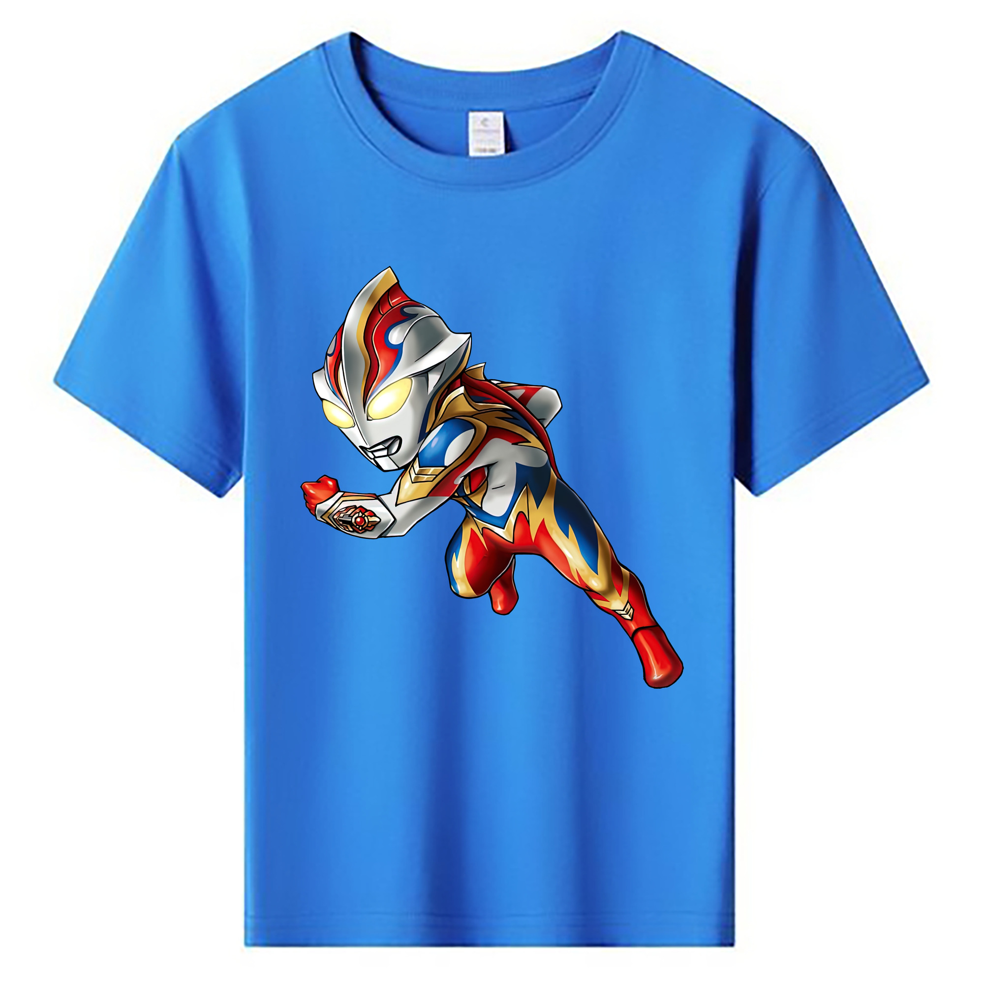 （画像用） ウルトラマン Ultraman 綿100％キッズTシャツ（フロントプリント）